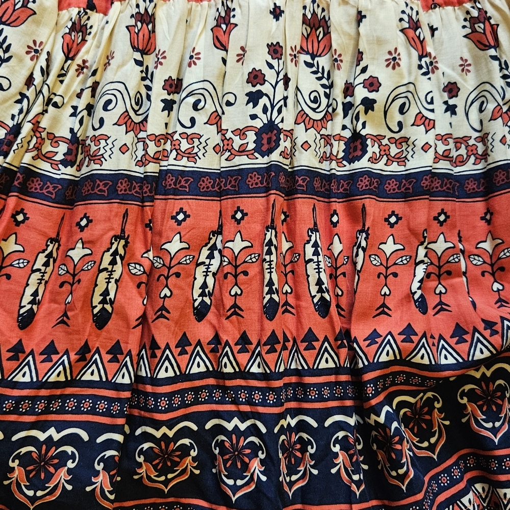 Spell Fabric Desert Wanderer Wrap Skirt - Picture 5 of 7